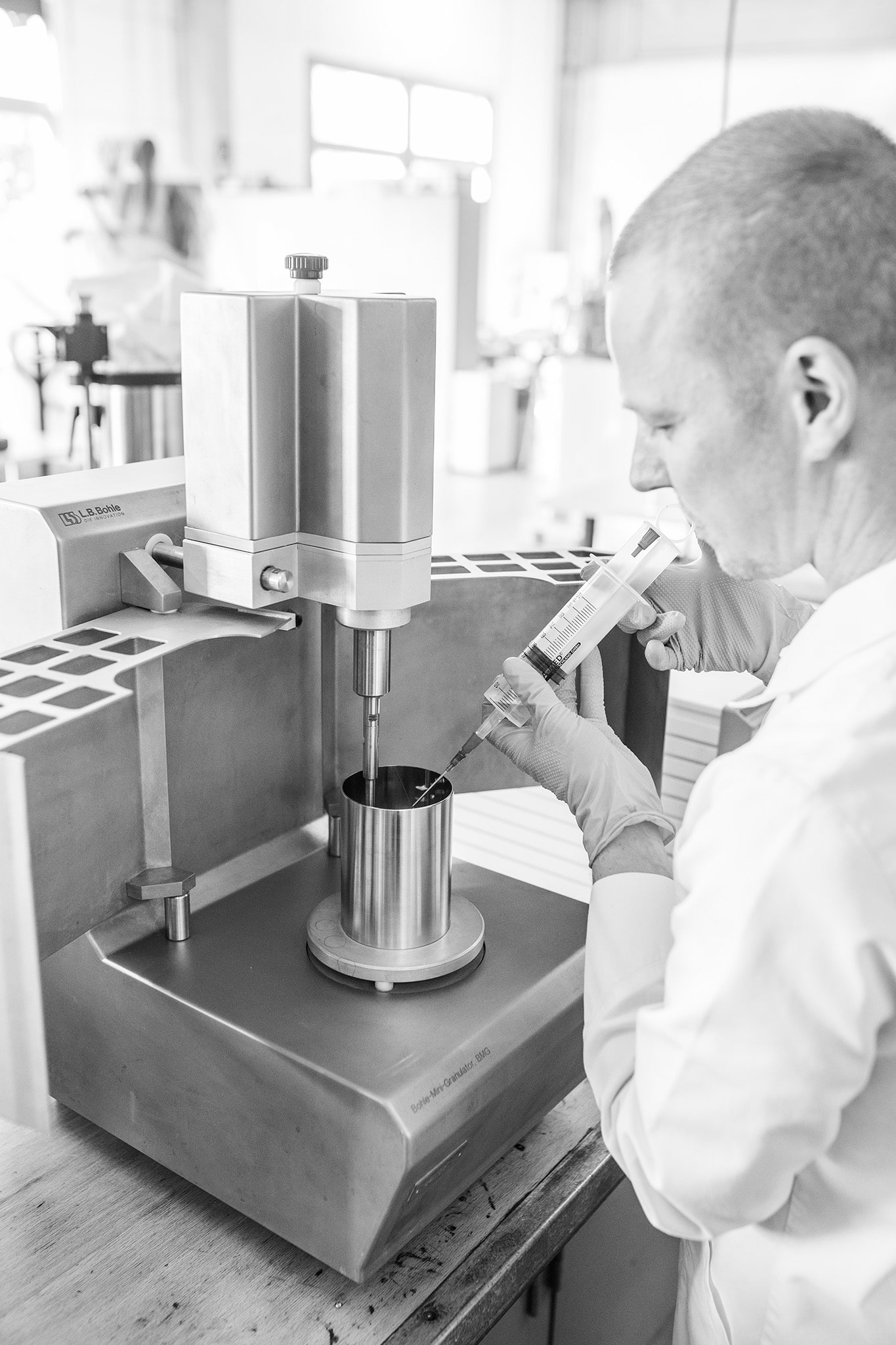 Working with the Minigranulator